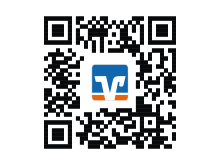 Mobiles Bezahlen Grafik: Mobiles Bezahlen – QR-Code zum Download der VR Banking App